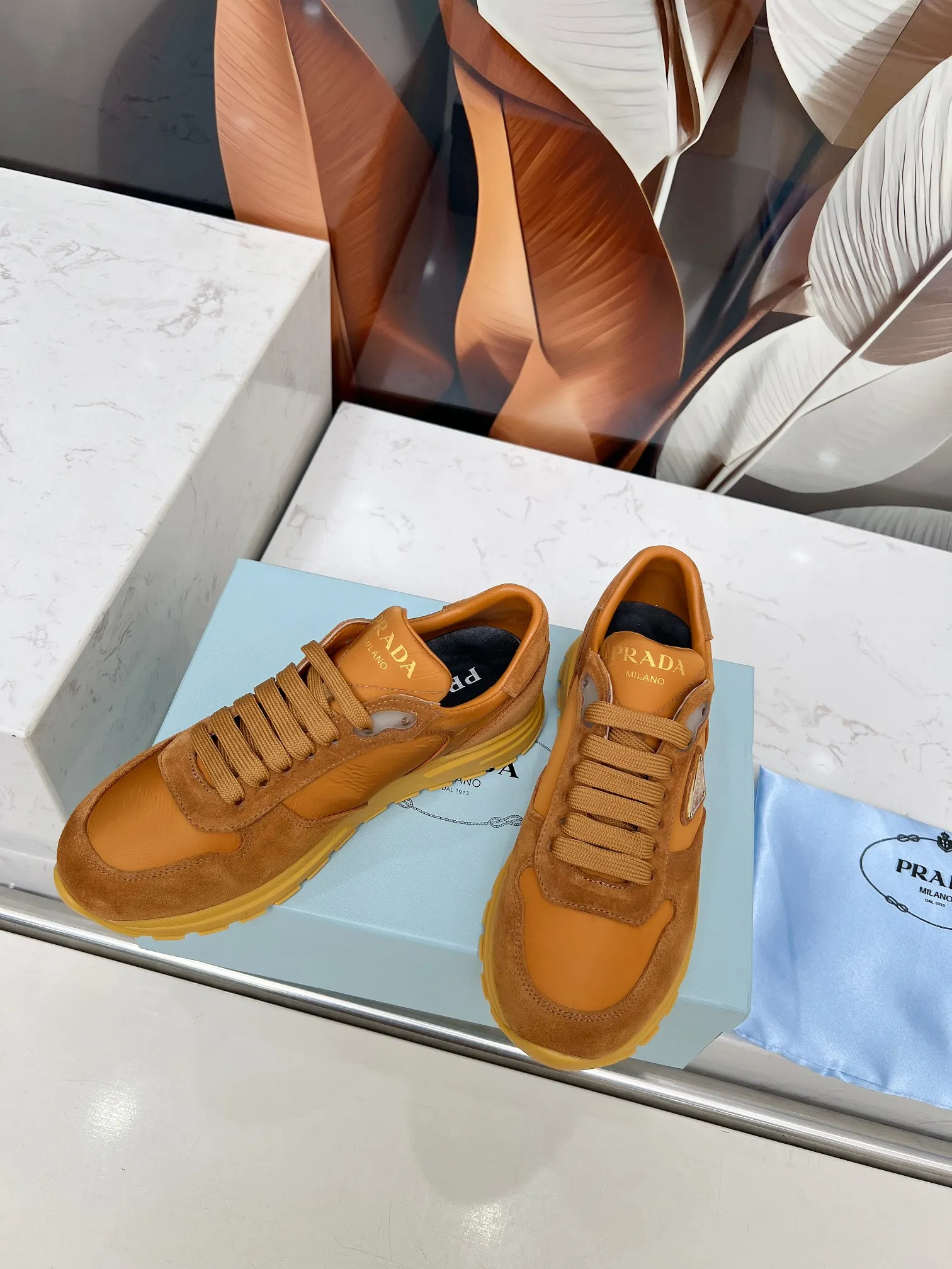 👟👟Ex-factory price 540👟👟 Prada "PRADA.." 2025 explosive model has been shipped. , original 1:1 development, four colors available 35--41 "Code 34 and 41 can be customized and cannot be returned or exchanged"
